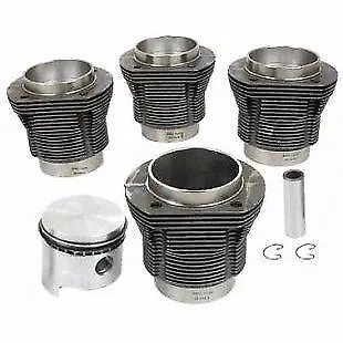 87mm Piston And Cylinder Kit 1641cc Fits VW Bug Beetle # CPR198198-BU • $293.03