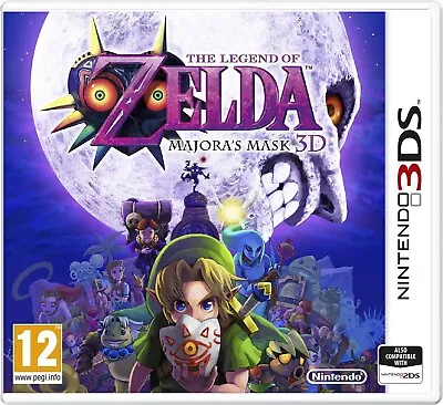 The Legend Of Zelda Majora's Mask 3D Nintendo 3DS • £39.95