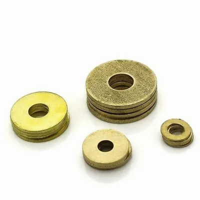 £7.28 • Buy M2~M20 High Quality Washers New Brass Penny Repair Washers Metric Flat Washers