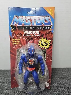 Masters Of The Universe Origins MOTU Webstor Action Figure. Package Damage • $19.99