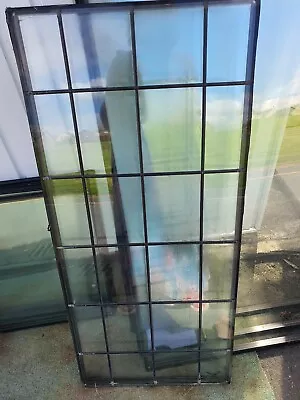 16 And 3 Quarter Wide X 37 Inch Deep Leaded Double Glazed Glass Pane • £25