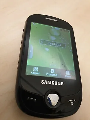Samsung GT C3510 - Black (Unlocked) Mobile Phone • £11.99