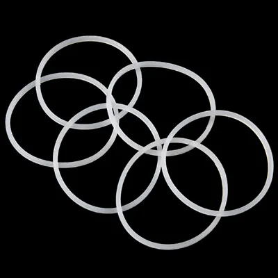 4Pcs Replacement Gaskets Rubber Seal Ring For Magic Bullet Flat Cross Blade: HO • £3.11