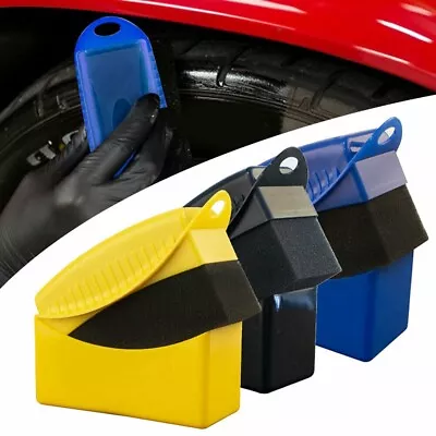 Car Wheel Tyre Waxing Cleaning Sponge Brush Tire Dressing Applicator Pad  • $5.32