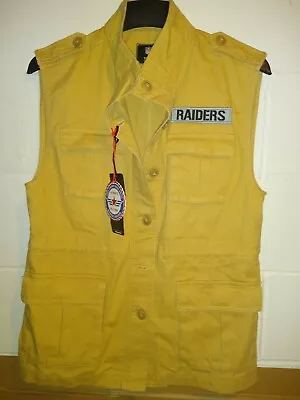 Raiders  NFL Women's Military Vest Large • $30