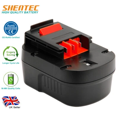 £12.91 • Buy 12V 3500mAh Ni-MH Battery For Black Decker A12 A1712 FSB12 HPB12 BD1204L FS120B