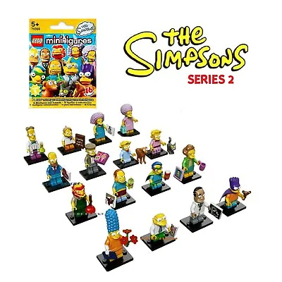 LEGO THE SIMPSONS Series 2 Minifigures 71009 - Complete Set Of 16 (SEALED) • $199.26