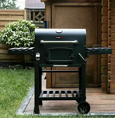 £129.99 • Buy CosmoGrill XL Smoker Barbecue Outdoor Charcoal Portable Grill Garden BBQ Wheels