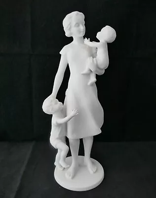 Vintage Kaiser German Bisque Porcelain Figurine Mother & Children #438 Bochmann • $89.99