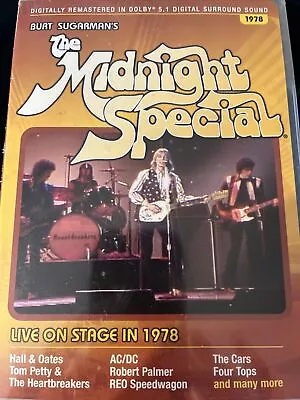 The Midnight Special: Live On Stage 1978 Dvd Ac/dc The Cars Four Tops & More • $6.50