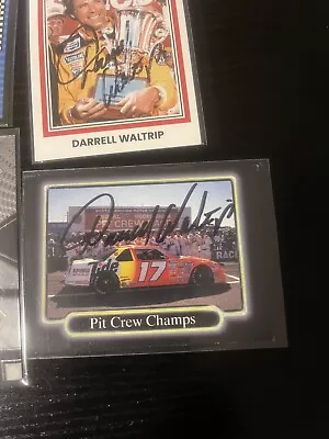 Darrell Waltrip 1990 Maxx Collection On Card Auto • $0.99