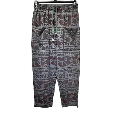 Tiny Cuttle Meditation Lagenlook Boho Comfort Pants Size S • $30