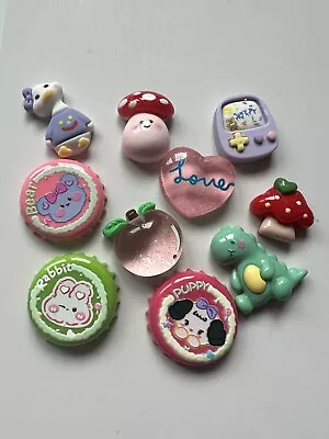 £4.58 • Buy 10 Shoes Charms  DIY Cartoon Shaped Shoes Buttons Decoration For Croc Charms Gif