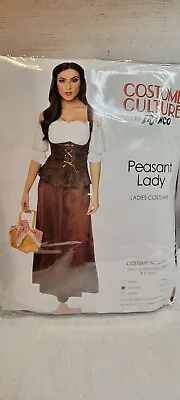 Franco Peasant Lady Women's Medieval Halloween Costume Medium Sz 8-10 • $15.03