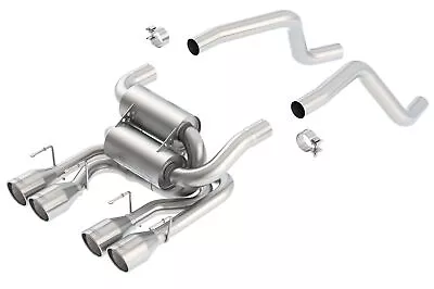 Borla S-Type Axle-Back Exhaust For 2005-2008 Chevy Corvette (C6) 6.0L / 6.2L V8 • $1430.99