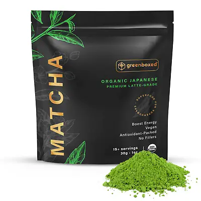 💚💚100% ORGANIC MATCHA POWDER Natural Pure Unsweetened Green Tea Premium Grade  • $11.99