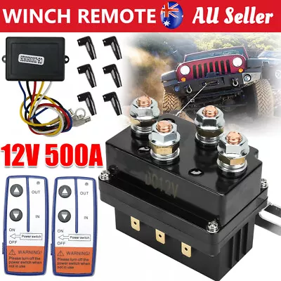 150ft Winch Remote Control Automatic Winch Controller Contactor Solenoid Relay • $51.45