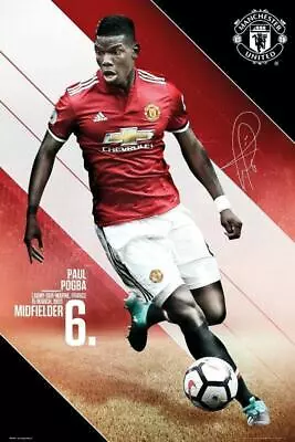 Manchester United : Pogba 2017-18 - Maxi Poster 61cm X 91.5cm New And Sealed • $11.91