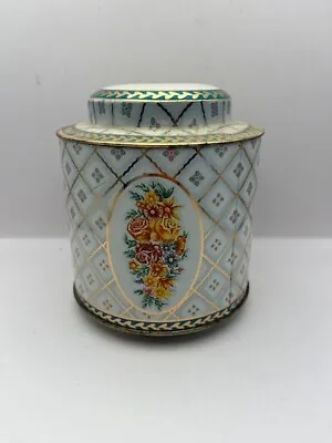 Vintage Daher Long Island Made In England Metal Tin Canister Container • $9.99