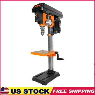 5-Amp 10 In Variable Speed Cast Iron Benchtop Drill Press Laser Induction Motor • $191.09