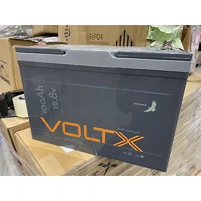 VoltX 12V 100Ah Lithium Iron Battery LiFePO4 Rechargeable Deep Cycle  RV Camping • $279