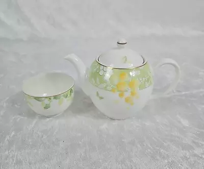 Mori Hanae Yamaka International Japan Teapot And Cup Set Floral Vintage • £43.39