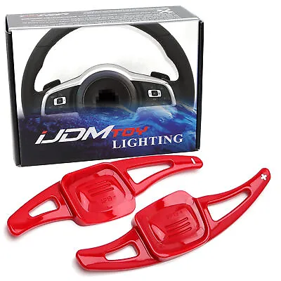 Gloss Red Finish Steering Wheel Large Paddle Shifters For VW MK8 Golf/GTI Jetta • $26.99