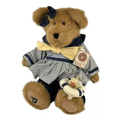 Boyds Bears Morgan T. Yachtley Nautical Sailor 15 Inch With Tag 1988 To 2001 • $15