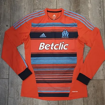 Olympique Marseille Third Shirt 2011-2012 - Adidas Log Sleeve  Football Shirt • $52.99