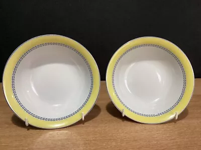 £6 • Buy 2 X Royal Doulton Blueberry Dessert / Cereal Bowls 16cm