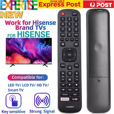 EN2B27 For HISENSE TV Remote Control OEM RC3394402/01 3139 238 40K321UW 50K321UW • $6.65