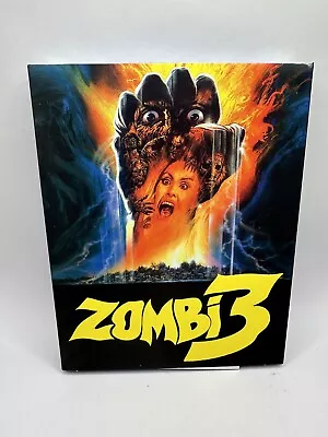 Zombi 3 AKA Zombie Flesh Eaters 2 (Blu-ray) With Slipcover - 88 Films OOP • £29.90