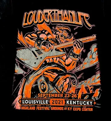 Louder Than Life 2021 Concert T-Shirt M Metallica • $29.99