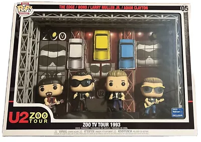 Funko Pop! Moment Deluxe U2's Zoo TV Tour (1993) Vinyl Figures WALMART Exclusive • $45