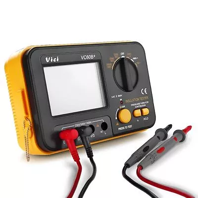 Digital Megger MegOhm Meter Insulation Tester VC60B+ DCV ACV Resistance • $49.99