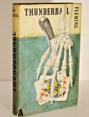 Ian Fleming Thunderball First UK Edition In D/J 1961 • $435.79