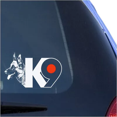 K9 German Shepherd Clear Vinyl Decal Sticker For Car Or Truck Window Police Dog • $12.95