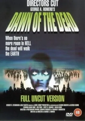 Dawn Of The Dead Uncut Director's Cut George A Romero Bmg Uk Dvd L New • £9.99