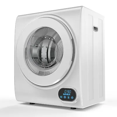110V Portable Clothes Dryer Laundry Mini Tumble Dryer Machine LCD Touch Panel • $199.99