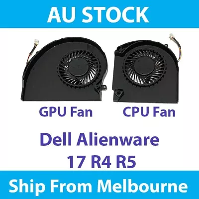 CPU GPU Cooling Fan For Dell Alienware 17 R4 R5 Left And Right • $30