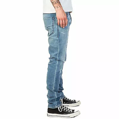 DIESEL TEPPHAR 084VI STRECH Blue Denim Jeans SLIM CARROT For Men RRP £178 • $101.05