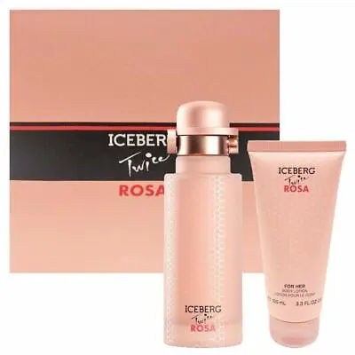 £23.25 • Buy Iceberg Twice Rosa 125ml Eau De Toilette Gift Set
