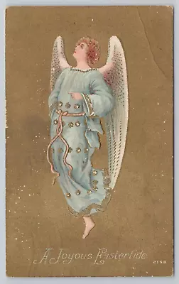 Vintage Post Card- Easter Card- A Joyous Eastertide- Angel- A250 • $4.25