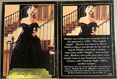 Marilyn Monroe Trading Card #126  The Asphalt Jungle  Mint New 1995 Sports Time • $1.99