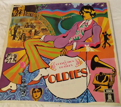 A Collection Of Beatles Oldies LP Vintage Vinyl Cover And Record • $17.99