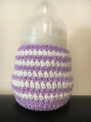 Chrochet Handmade Baby Bottle Cover For Mam 160ml /5oz • £4.99