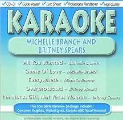 Karaoke: Michelle Branch & Britney Spears - Audio CD By Branch - VERY GOOD • $5.91