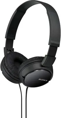 Sony MDRZX110/BLK ZX Series Stereo Headphones Wired Swivel Black • $15.99