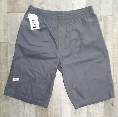 New Pro Club Cotton Shorts W/ One Side Pocket - Gray - Size 3XL4XL5XL7XL • $6.99