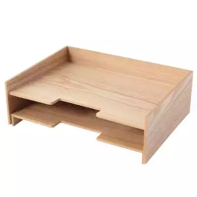 MUJI Wood Storage MDF Ash Wood Organize Storage Tray For A4 32 X 24 Cm Japan • $65